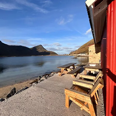 Casa Lofoten Quiet Privat Sauna At Kvalvika Reine Villa