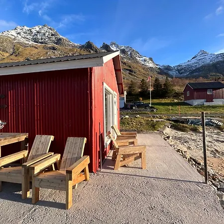 Casa Lofoten Quiet Privat Sauna At Kvalvika Reine Villa