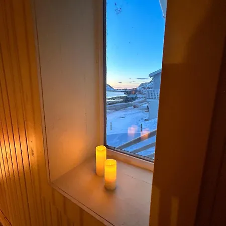 Villa Casa Lofoten Quiet Privat Sauna At Kvalvika Reine