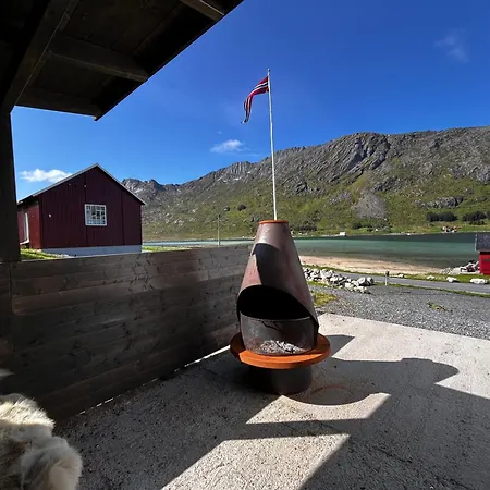 Villa Casa Lofoten Quiet Privat Sauna At Kvalvika Reine