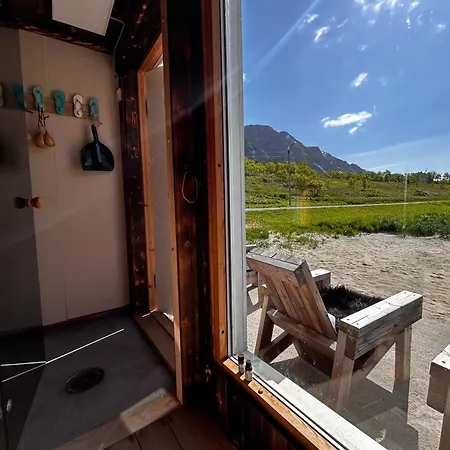Casa Lofoten Quiet Privat Sauna At Kvalvika Reine Villa
