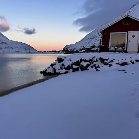 Casa Lofoten Quiet Privat Sauna At Kvalvika Reine Villa