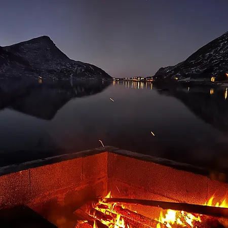 Casa Lofoten Quiet Privat Sauna At Kvalvika Reine * Ramberg