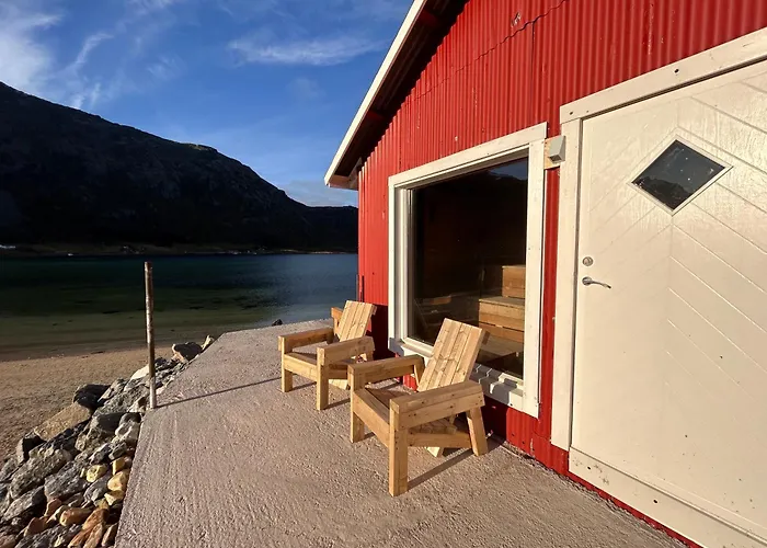 Casa Lofoten Quiet Privat Sauna At Kvalvika Reine *