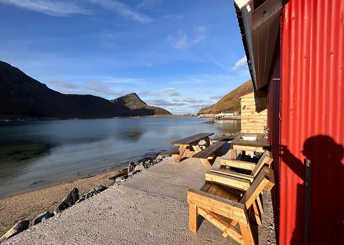 Casa Lofoten Quiet Privat Sauna At Kvalvika Reine Villa