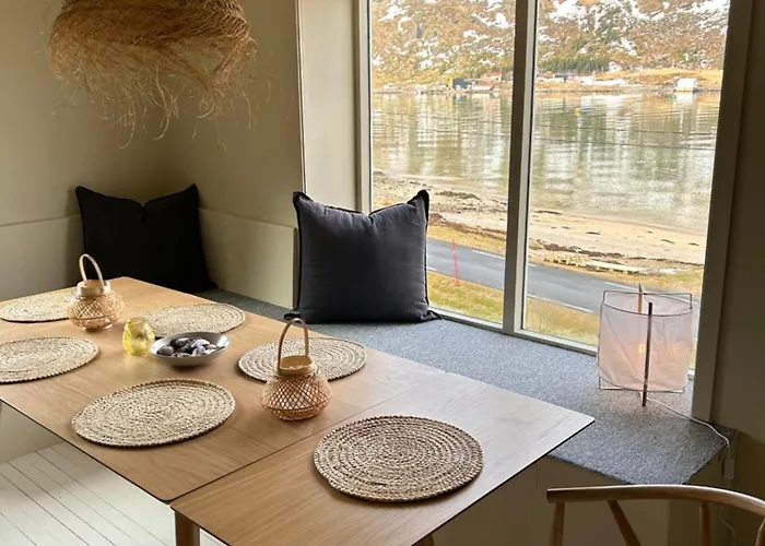 Casa Lofoten Quiet Privat Sauna At Kvalvika Reine Villa