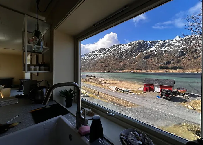Casa Lofoten Quiet Privat Sauna At Kvalvika Reine Villa *