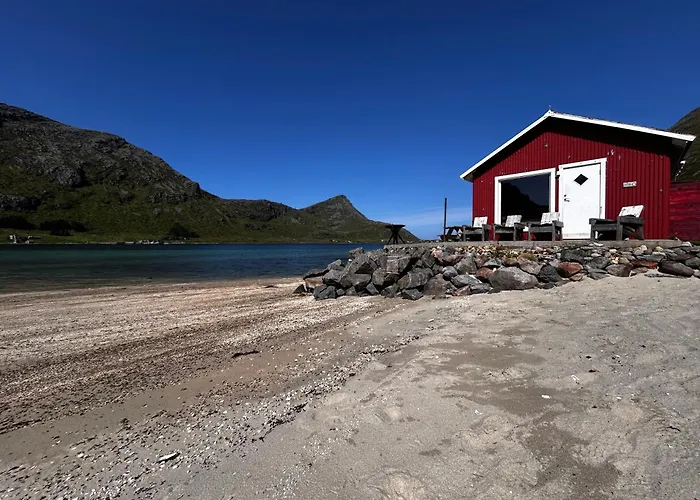 Villa Casa Lofoten Quiet Privat Sauna At Kvalvika Reine *