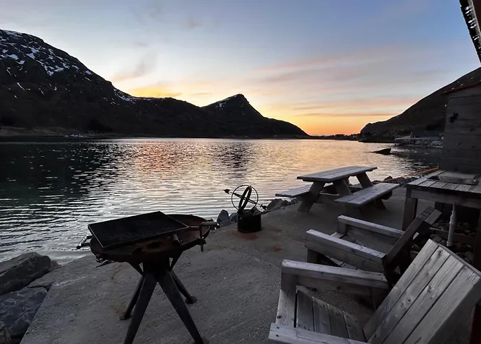 Casa Lofoten Quiet Privat Sauna At Kvalvika Reine * Ramberg