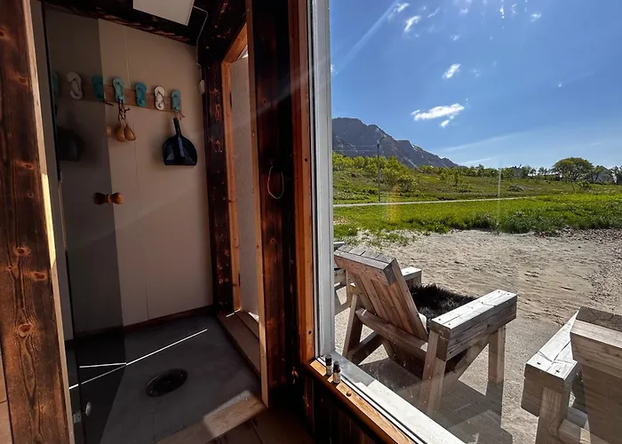Casa Lofoten Quiet Privat Sauna At Kvalvika Reine Villa
